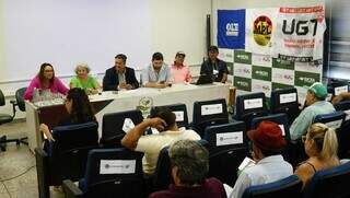 Seminário de Reforma Agrária ocorreu na sede do Incra em Campo Grande (Foto: Alex Machado)