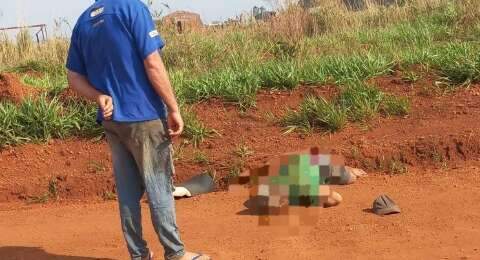 Homem morre ao cair de motocicleta em estrada vicinal de Ponta Porã 