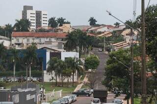 Bairro Royal Park, perto do Shopping Campo Grande, tem registrado expansão imobiliária. (Foto: Marcos Maluf)