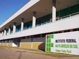 Campus do Instituto Federal em Ponta Porã (Foto: Divulgação)