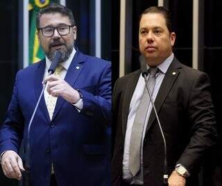 Deputados federais Marcos Pollon e Rodolfo Nogueira, ambos do PL (Fotos: Divulgação/Câmara Federal)