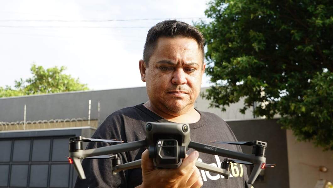 Moradores recorrem até a drone para combater furtos na periferia