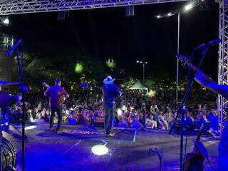 Registro de show no Festival da Guavira, em 2022. (Foto: Divulgação)