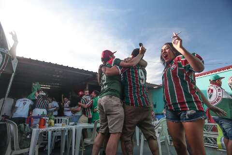 Teste cardíaco para torcida em MS, Fluminense vence Libertadores por 2 a 1