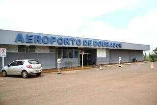 Fachada do aeroporto de Dourado (Foto: Divulgação)