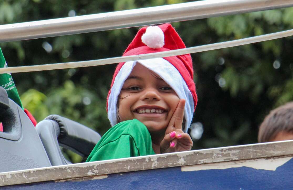 Papai Noel pousa o trenó hoje em Campo Grande - Correio do Estado