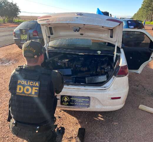 Acad&ecirc;mico de Medicina &eacute; preso transportando meia tonelada de maconha 