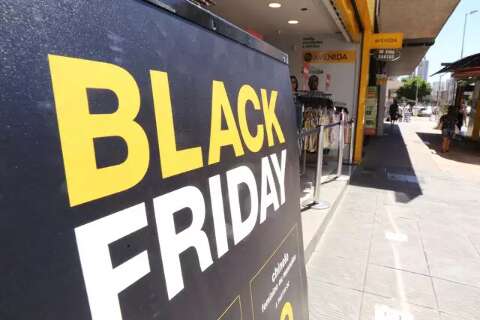 No centro de Campo Grande, 300 lojas vão participar da Black Friday 