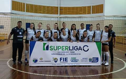 Glória de Dourados recebe etapa da Superliga Feminina de Vôlei 