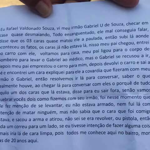  Procurado pela pol&iacute;cia, suspeito nega em carta assassinato de &quot;Mega&quot;