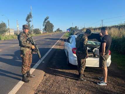 Em 3 dias na fronteira, Exército causa prejuízo de R$ 168 mil ao crime