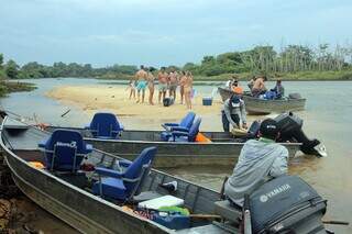 Praias e rios pantaneiros atraem cada vez mais turistas para Corumbá (Foto arquivo)