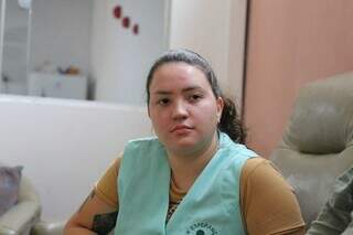 Enfermeira Ana Clara Piovesano, de 23 anos (Foto: Paulo Francis)