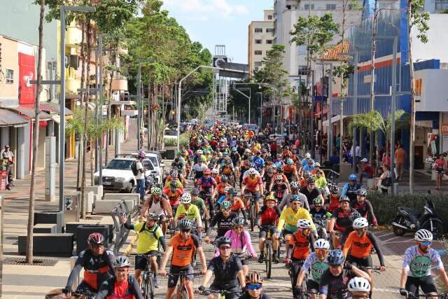&ldquo;Queremos uma ciclofaixa na cidade toda&rdquo;, exigem ciclistas em 1&ordm; Bikeata