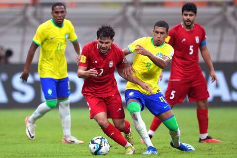 Sele&ccedil;&atilde;o Brasileira vacila e sofre virada para o Ir&atilde; na estreia do Mundial Sub-17