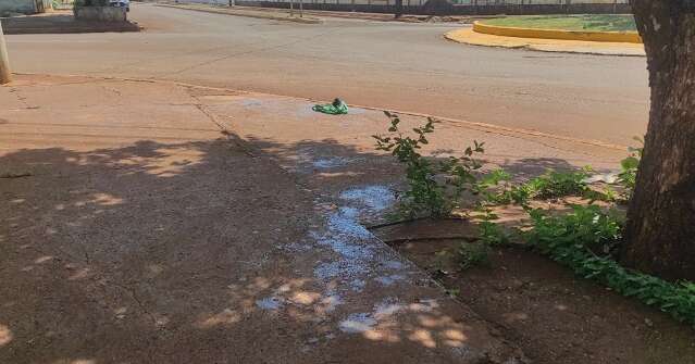 Homem &eacute; socorrido em estado grave ap&oacute;s ser esfaqueado nas costas