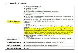 Inqu&eacute;rito apura exig&ecirc;ncia do exame de Papanicolau &agrave; aprovadas em concurso