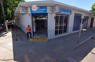Lotérica Corumbaense fica localizada no Centro de Corumbá (Foto: Reprodução/Google Street View)
