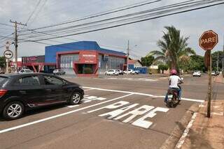 Cruzamento entre Rua Souto Maior com a Avenida Dinamarca, no Bairro Tijuca (Foto: Divulgação)