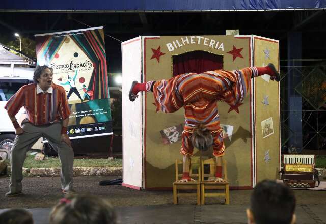 Espet&aacute;culo gratuito usa arte para contar a hist&oacute;ria de artistas do circo