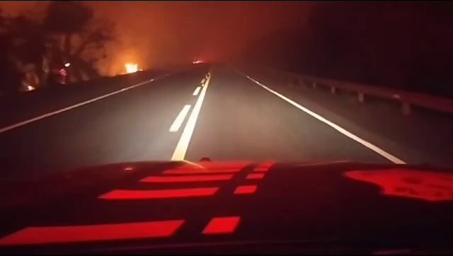 PRF interdita trecho da BR-262 em decorr&ecirc;ncia dos inc&ecirc;ndios florestais