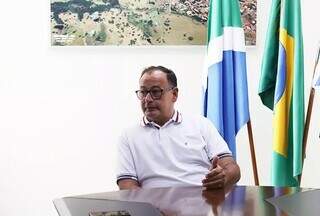 O prefeito de Amambai, Edinaldo Luiz de Melo Bandeira; Gaeco investiga corrupção na prefeitura (Foto: Divulgação)