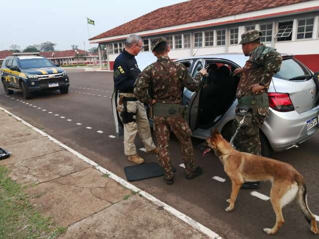 Empres&aacute;ria &eacute; presa com 58 kg de coca&iacute;na pura na fronteira