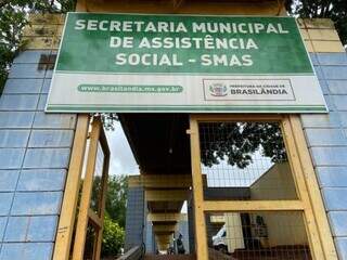 Sede da Secretaria de Assistência Social de Brasilândia. (Foto: Prefeitura de Brasilândia)