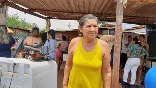 Maria Eliza Martins, moradora da comunidade há 8 anos (Foto: Paulo Francis)