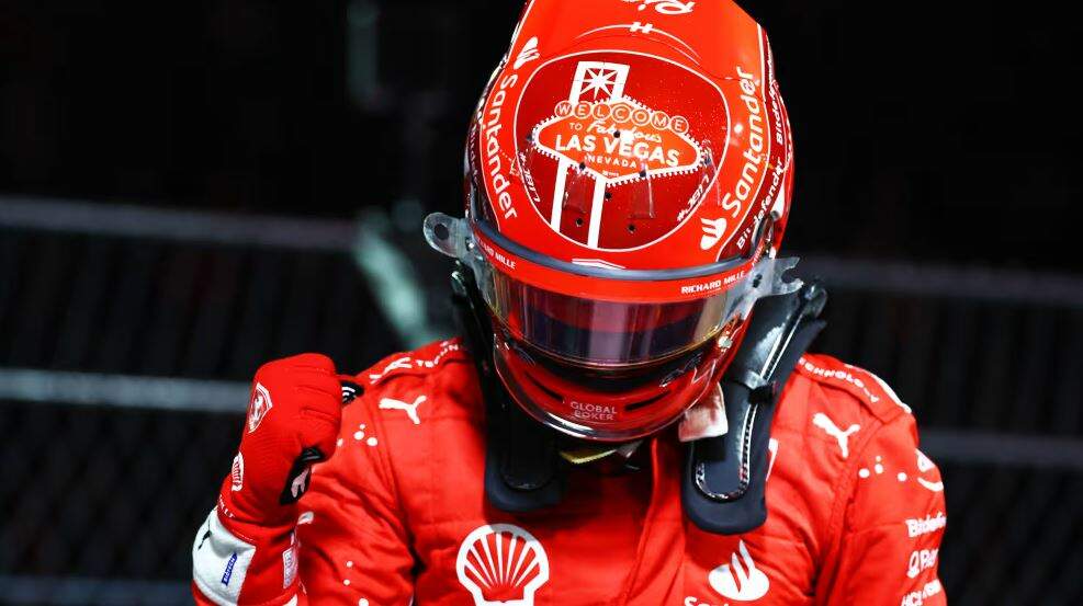 Charles Leclerc faz a quinta pole da temporada no GP de Las Vegas