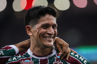 O jogador Germán Cano, responsável pelo gol da vitória no Maracanã. (Foto: Marcelo Gonçalves/Fluminense)