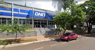 Fachada do prédio do Dnit em Campo Grande, localizado na Avenida Mato Grosso (Foto: reprodução / Internet) 