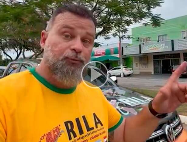 Parceiro do Campo Grande News em expedi&ccedil;&atilde;o, Paulo Cruz mostra primeira parada