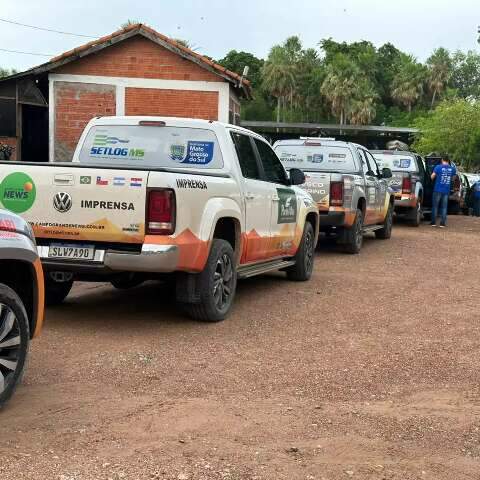 Expedi&ccedil;&atilde;o sul-mato-grossense entra em terra paraguaia no 2&ordm; dia de viagem