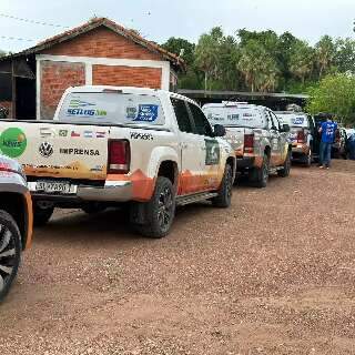 Expedição sul-mato-grossense entra em terra paraguaia no 2º dia de viagem