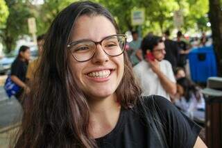 Maria Eduarda Sandim estuda há cinco anos para tentar entrar no curso de medicina (Foto: Juliano Almeida)