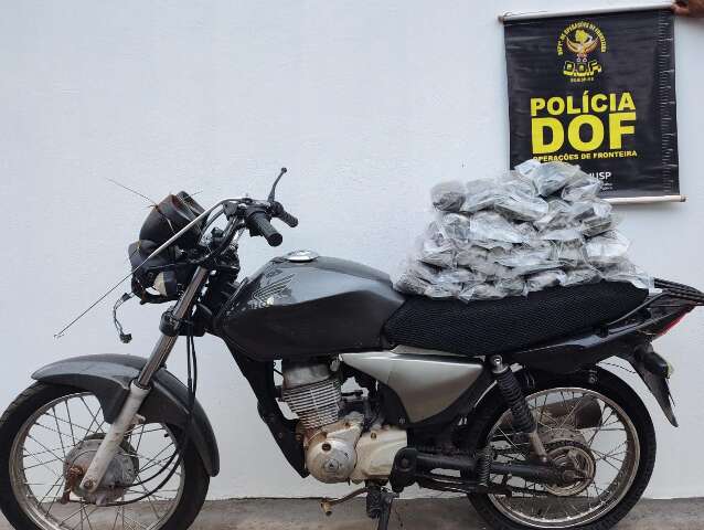 Motociclista &eacute; preso com carga de haxixe marroquino avaliada em R$ 1,2 milh&atilde;o