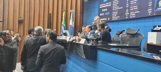 Deputados debatem projeto de criar plano de aposentadoria (Foto: Jackeline Oliveira)