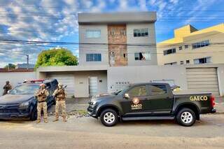 Gaeco cumpre mandado em residência de Goiânia (Foto: MP/GO)