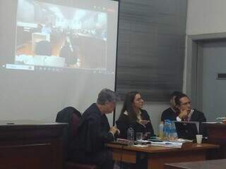 Sessão de julgamento realizado no Fórum de Presidente Prudente (Foto: Matias Rempel/Cimi)