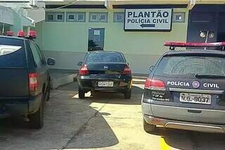 Delegacia de Paranaíba, para onde vigilante foi levado. (Foto: Divulgação/Arquivo)