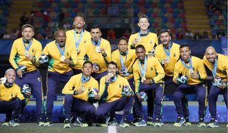 Seleção Brasileira campeã no Chile (Foto Pepe Alvujar/ Parapanamericanos Stgo 2023)