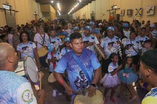 Apresentação de escolas de samba durante lançamento do Carnaval 2023. (Foto: Arquivo/Paulo Francis)