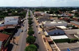 Vista do município de Caarapó (Foto: Saul Schramm)