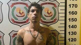 Whashington, preso em Pedro Juan Caballero. (Foto: Ponta Porã News)