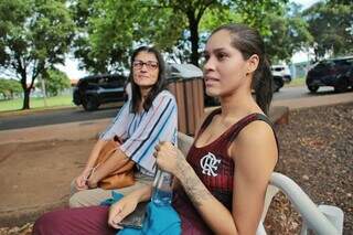 Heroyse fala ao lado da mãe Telma, que a apoia no sonho de cursar Medicina (Foto: Paulo Francis)
