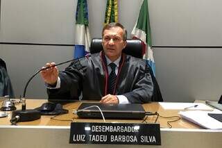 Desembargador Luiz Tadeu Barbosa Silva foi relator do recurso no TJ. (Foto: Reprodução)