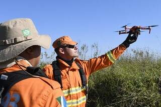 Drones ajudam a identificar focos de calor