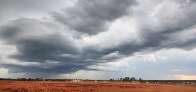Interior registrou ventos de até 54 km/h e queda de 10° C na temperatura