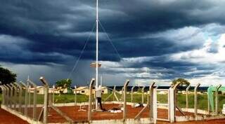Estação meteorológica do Centro de Monitoramento do Tempo e do Clima, em MS (Foto: Divulgação/Governo de MS)